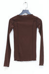 BASERANGE Long Sleeve T-Shirt TTML Collection Ribbed Cotton Portugal BAS-TACTILE TTML-RB-SP24-TACTILE TTML